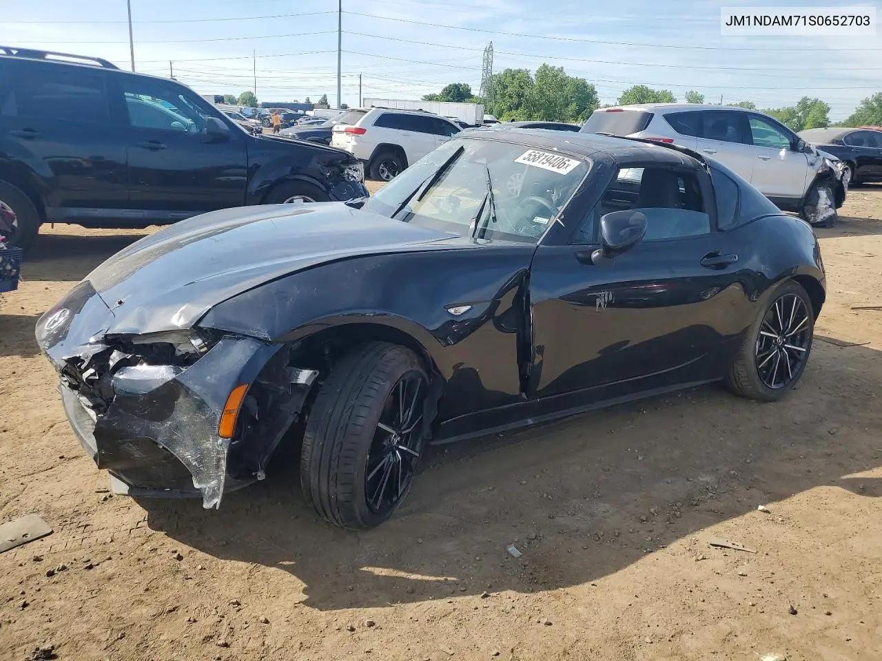 2025 Mazda Mx-5 Miata Grand Touring VIN: JM1NDAM71S0652703 Lot: 55819406