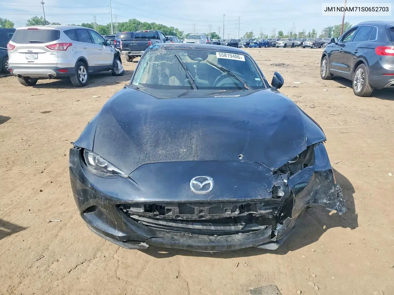 2025 Mazda Mx-5 Miata Grand Touring VIN: JM1NDAM71S0652703 Lot: 55819406