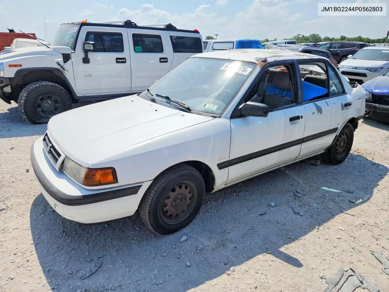 1993 Mazda Protege VIN: JM1BG2244P0562803 Lot: 61164176
