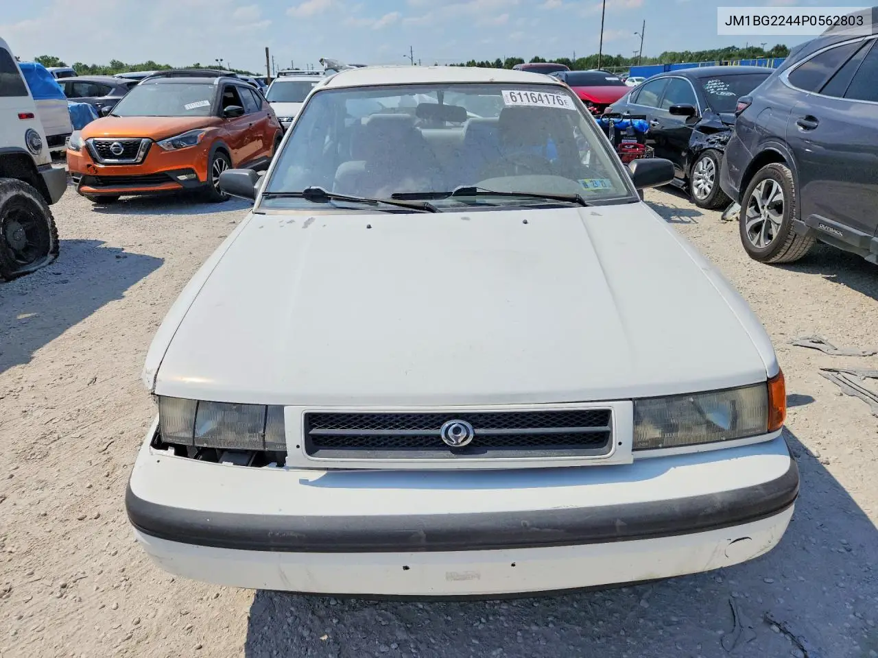1993 Mazda Protege VIN: JM1BG2244P0562803 Lot: 61164176