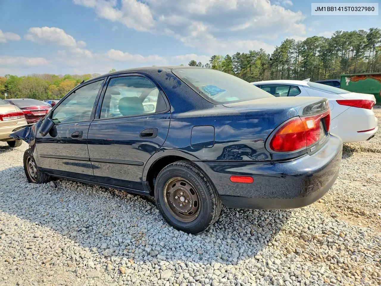 1996 Mazda Protege Dx VIN: JM1BB1415T0327980 Lot: 47830956
