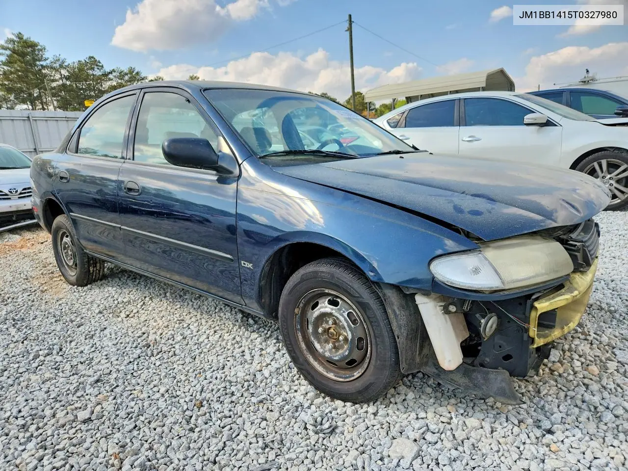1996 Mazda Protege Dx VIN: JM1BB1415T0327980 Lot: 47830956