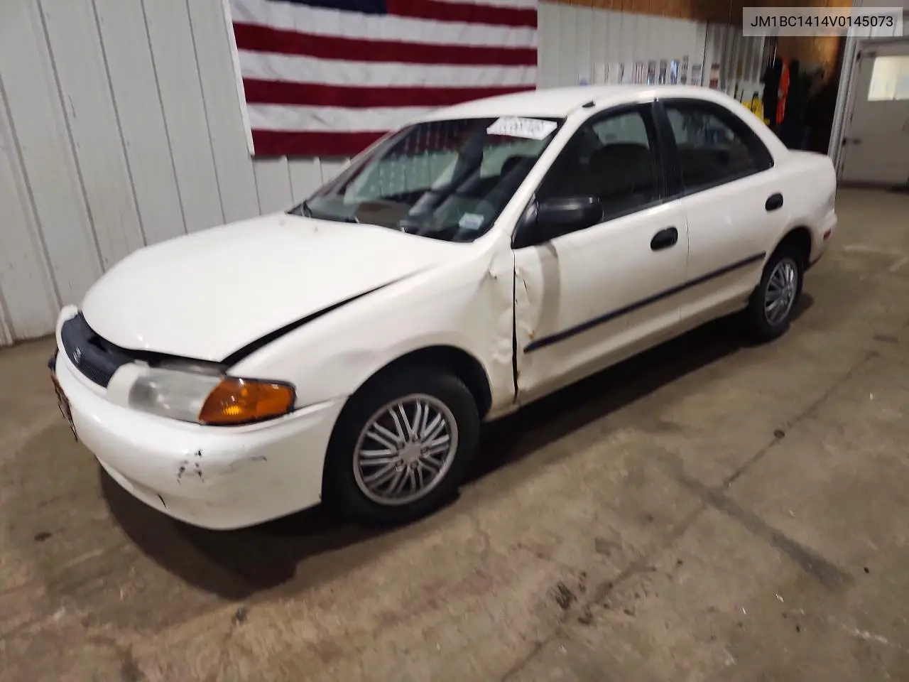 1997 Mazda Protege Dx VIN: JM1BC1414V0145073 Lot: 59368746