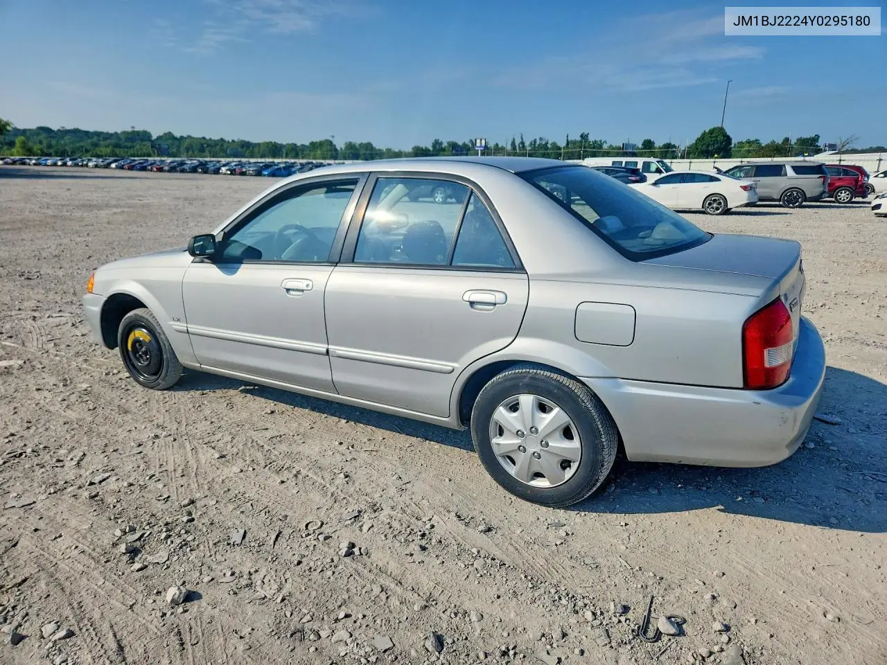2000 Mazda Protege Dx VIN: JM1BJ2224Y0295180 Lot: 60089226