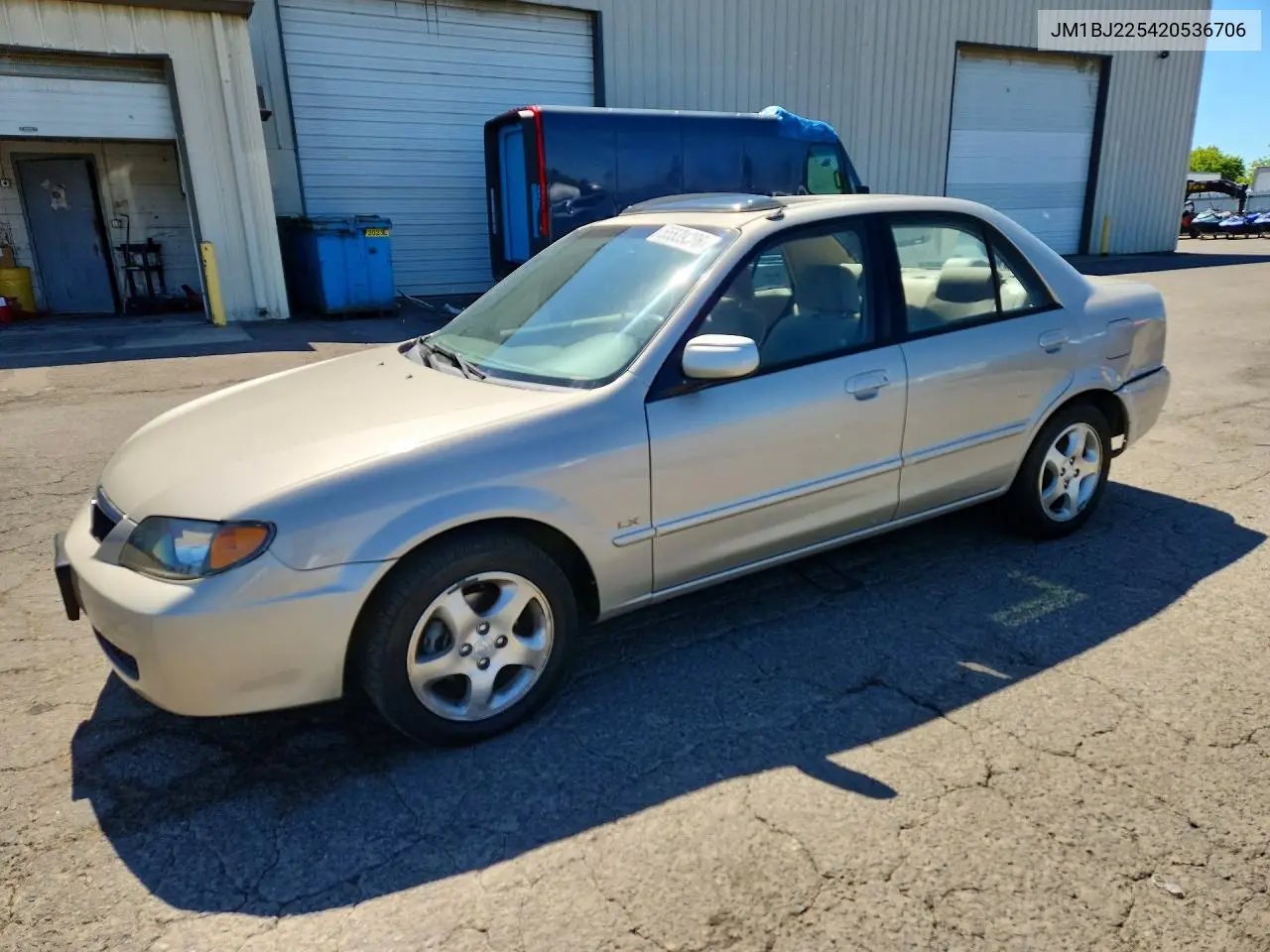 2002 Mazda Protege Dx VIN: JM1BJ225420536706 Lot: 55539306
