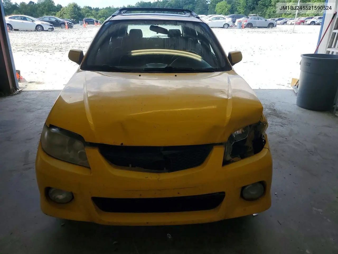 2002 Mazda Protege Pr5 VIN: JM1BJ245521590524 Lot: 59770036