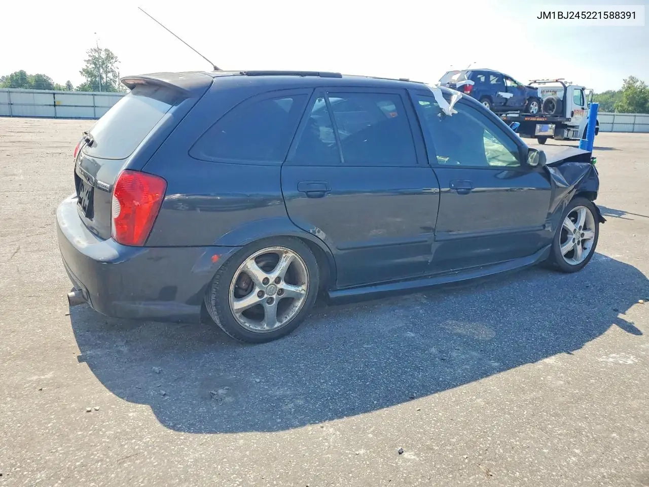 2002 Mazda Protege Pr5 VIN: JM1BJ245221588391 Lot: 61306926