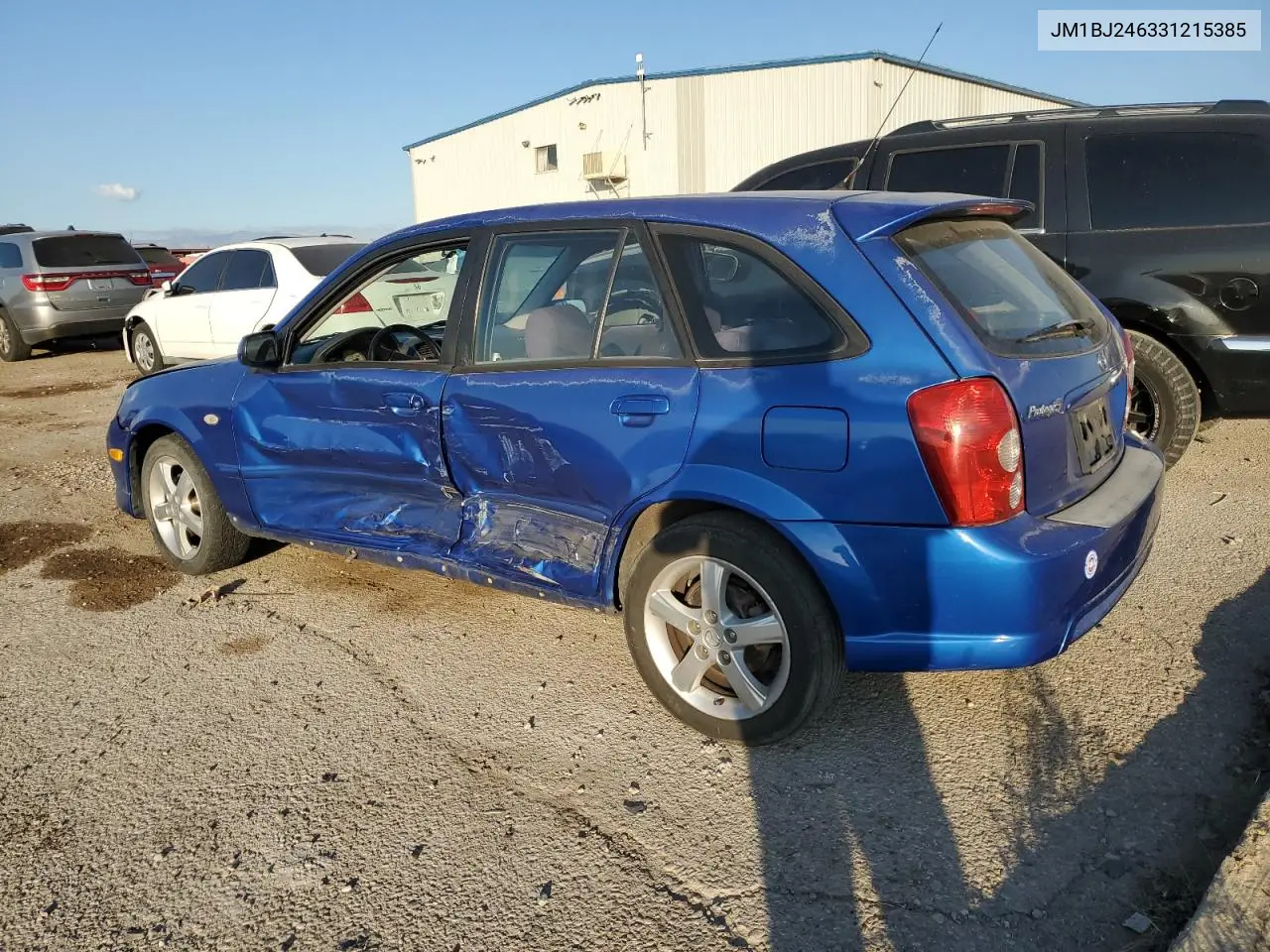 2003 Mazda Protege Pr5 VIN: JM1BJ246331215385 Lot: 49624276