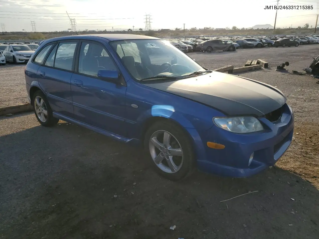 2003 Mazda Protege Pr5 VIN: JM1BJ246331215385 Lot: 49624276