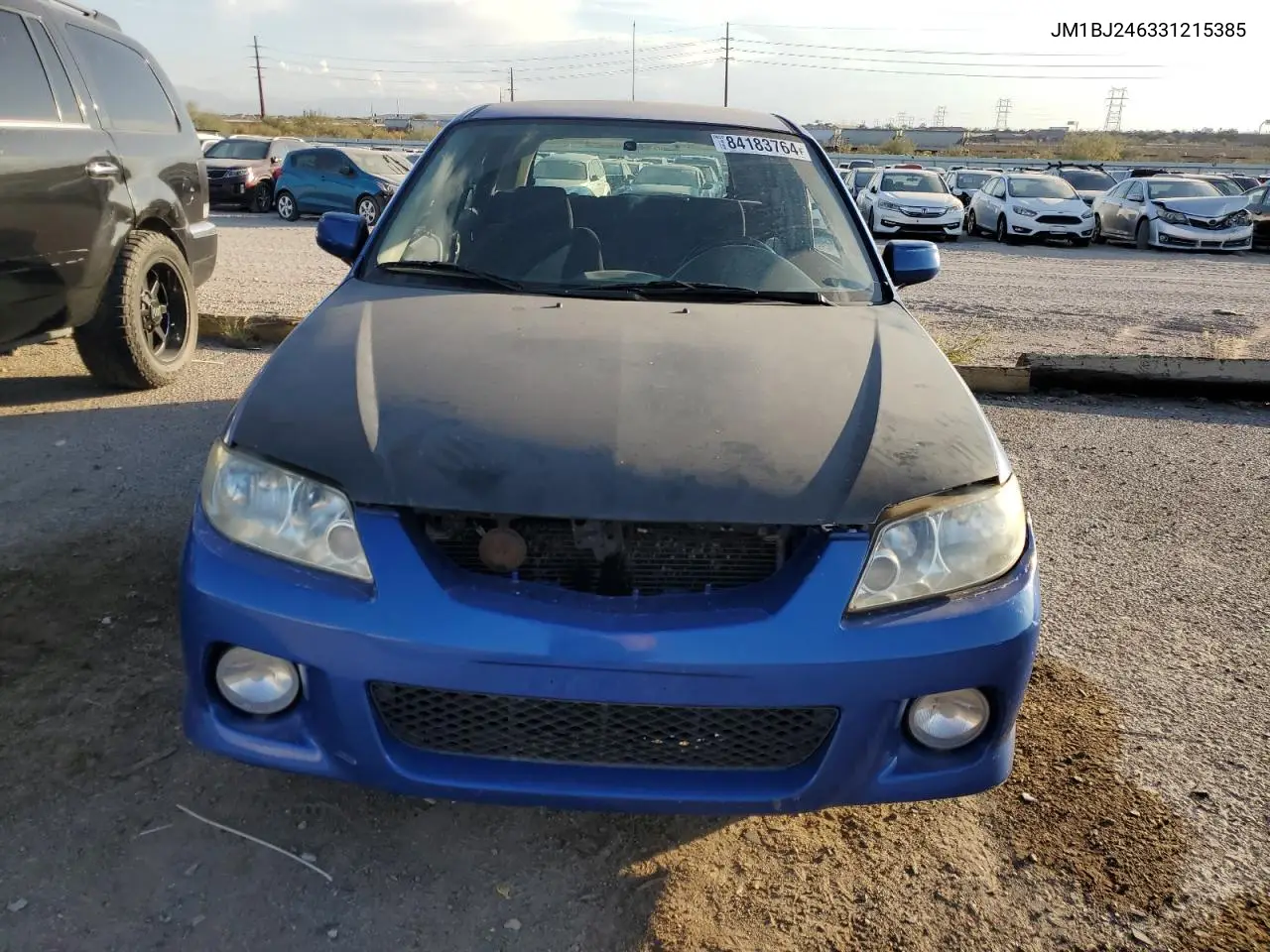 2003 Mazda Protege Pr5 VIN: JM1BJ246331215385 Lot: 49624276