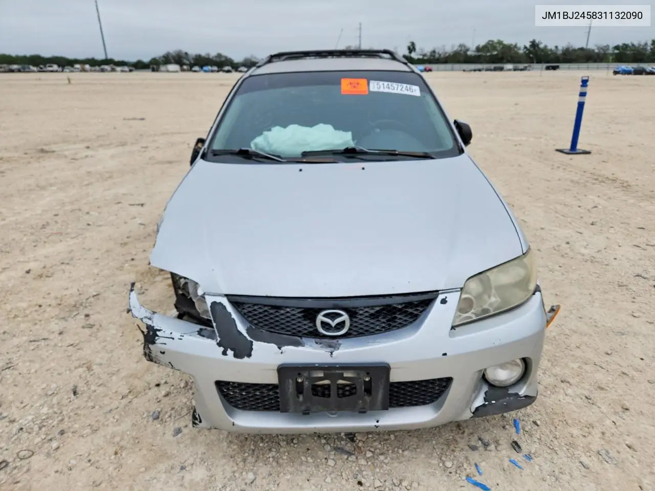 2003 Mazda Protege Pr5 VIN: JM1BJ245831132090 Lot: 51457246