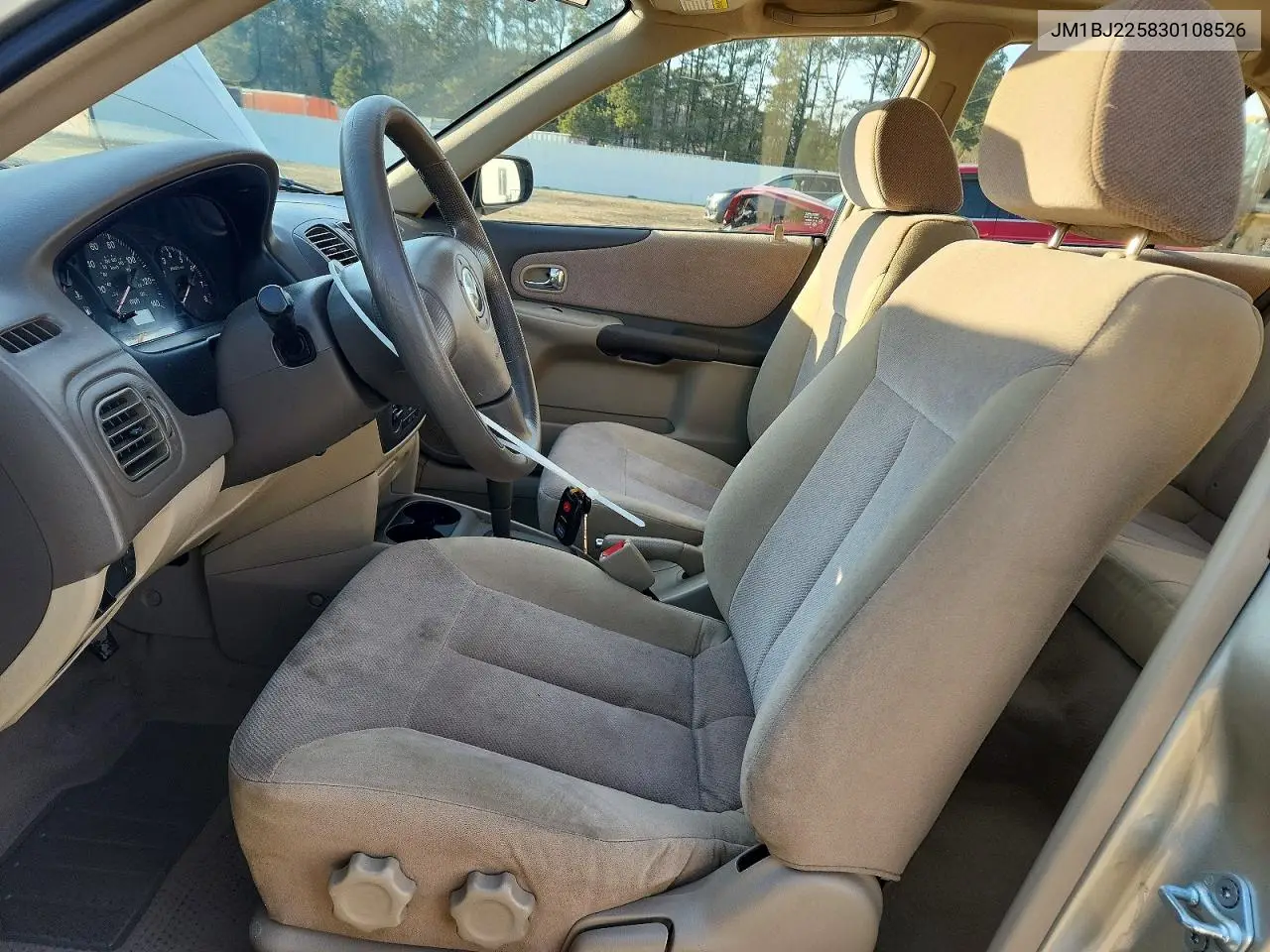 2003 Mazda Protege Dx VIN: JM1BJ225830108526 Lot: 58376976