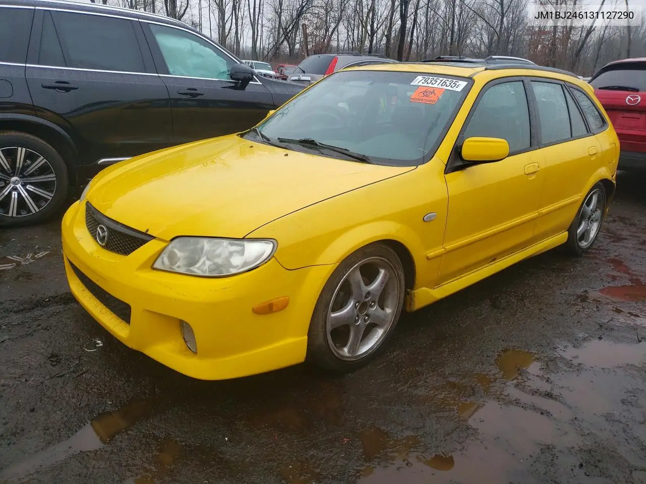 2003 Mazda Protege Pr5 VIN: JM1BJ246131127290 Lot: 79351635