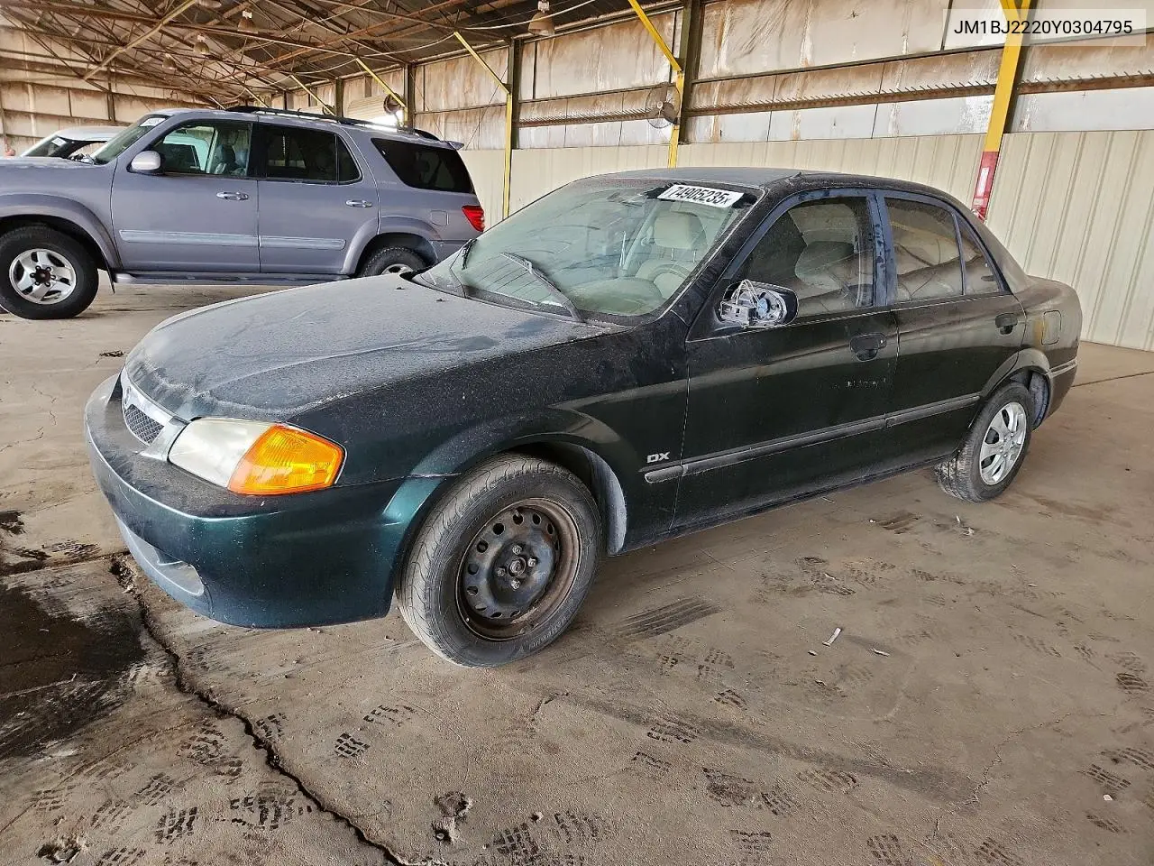 2007 Mazda Protege VIN: JM1BJ2220Y0304795 Lot: 52920636
