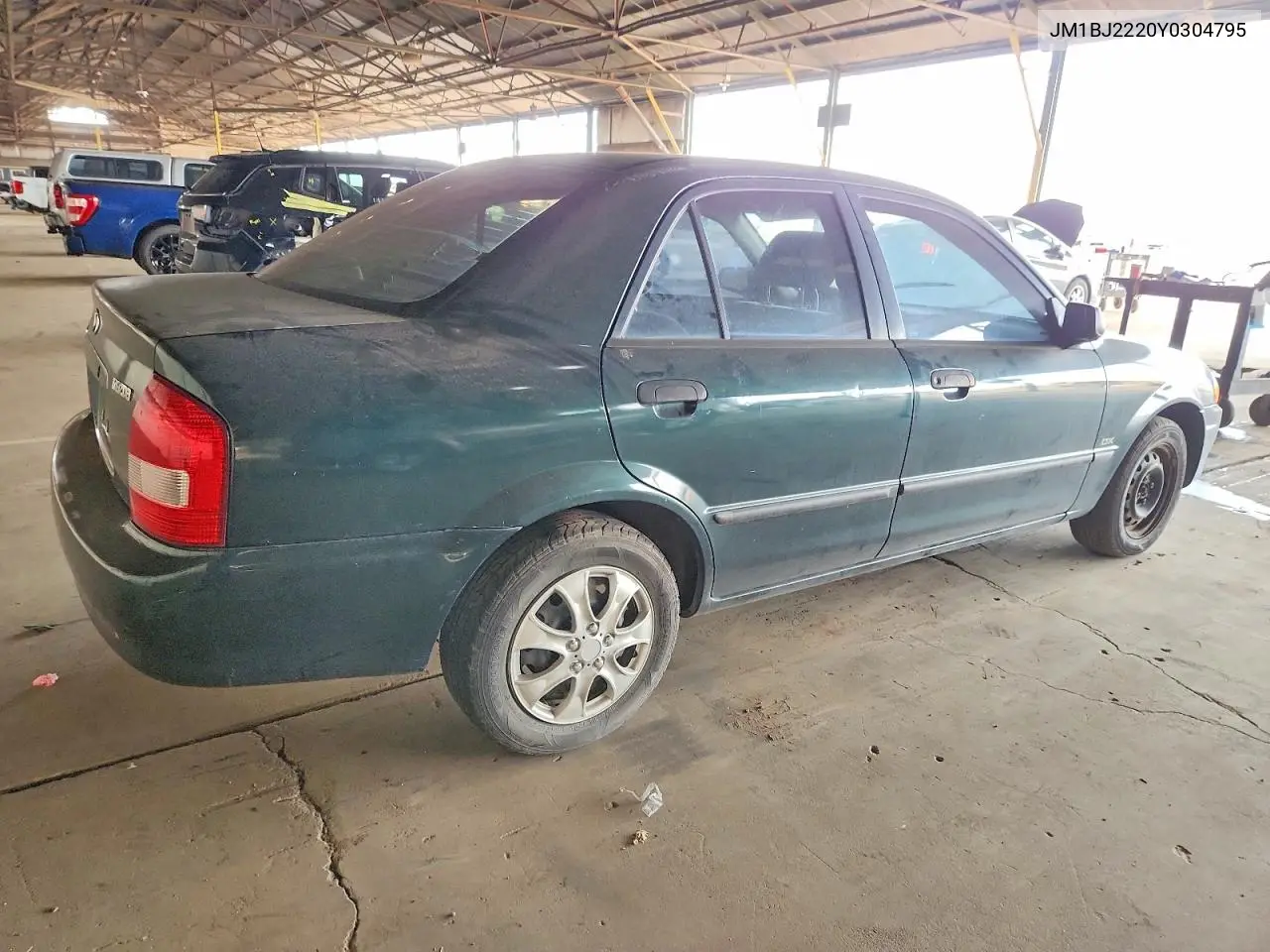 2007 Mazda Protege VIN: JM1BJ2220Y0304795 Lot: 52920636