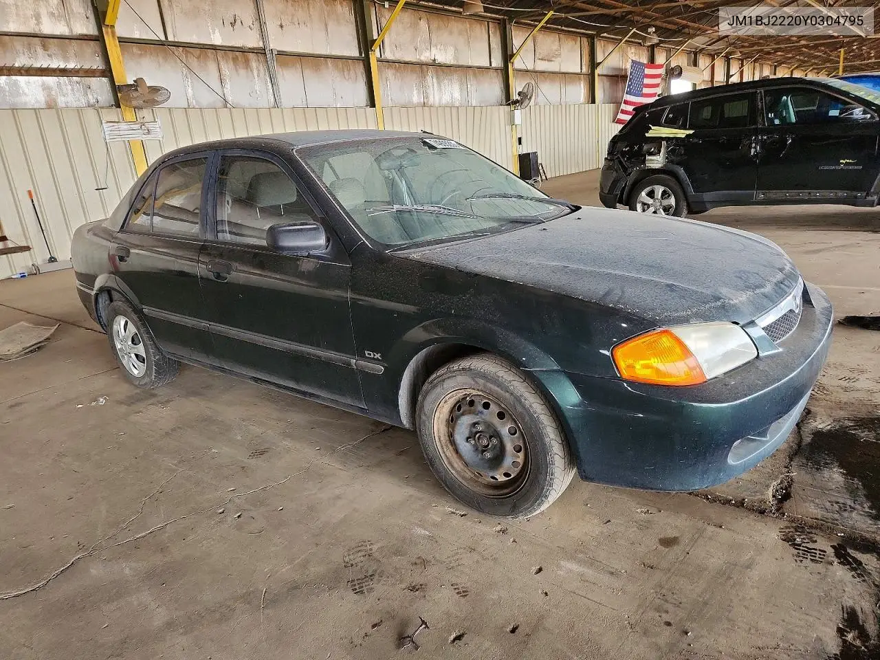 2007 Mazda Protege VIN: JM1BJ2220Y0304795 Lot: 52920636