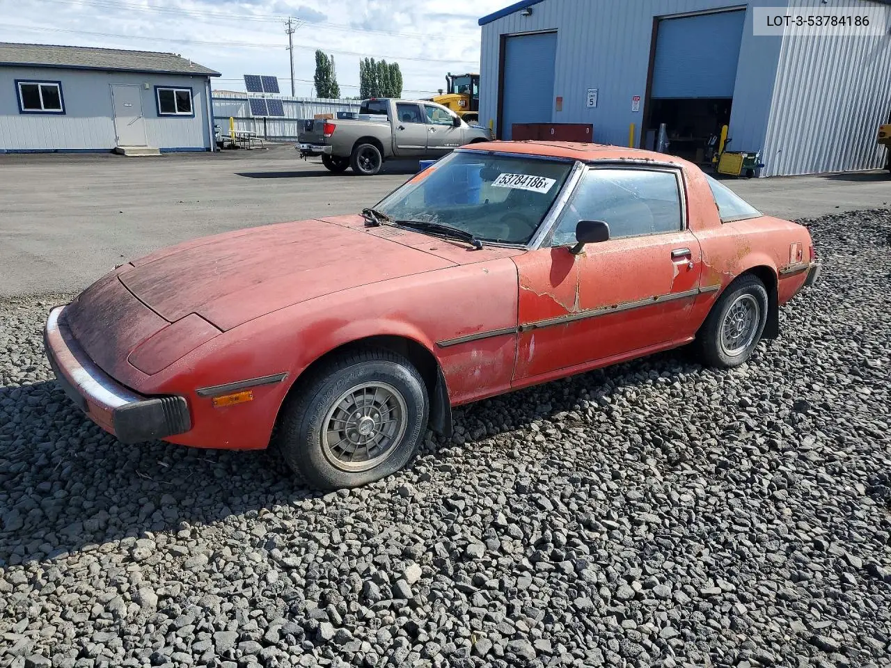 1979 Mazda Rx7 VIN: LOT-3-53784186 Lot: 53784186