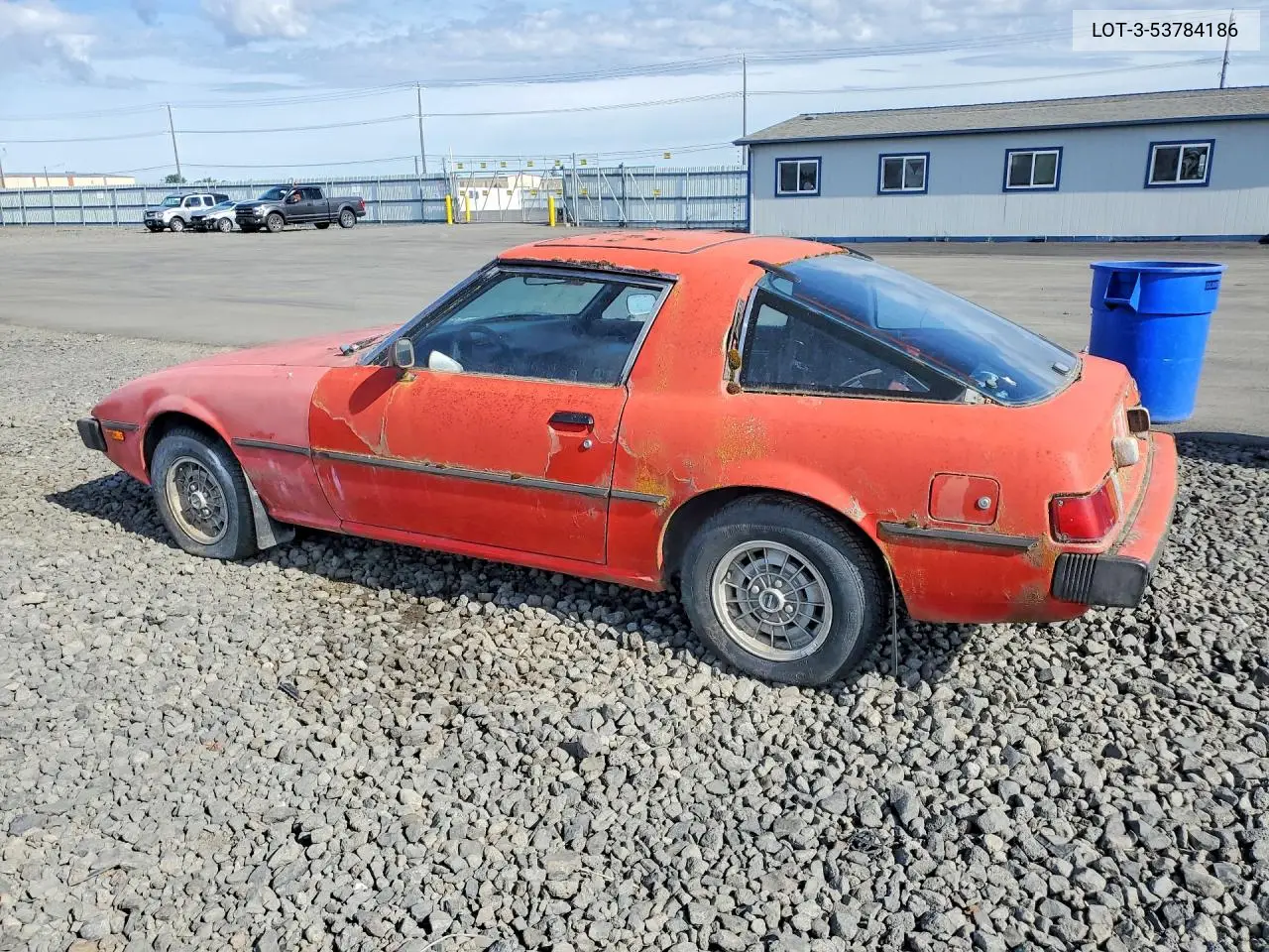 1979 Mazda Rx7 VIN: LOT-3-53784186 Lot: 53784186