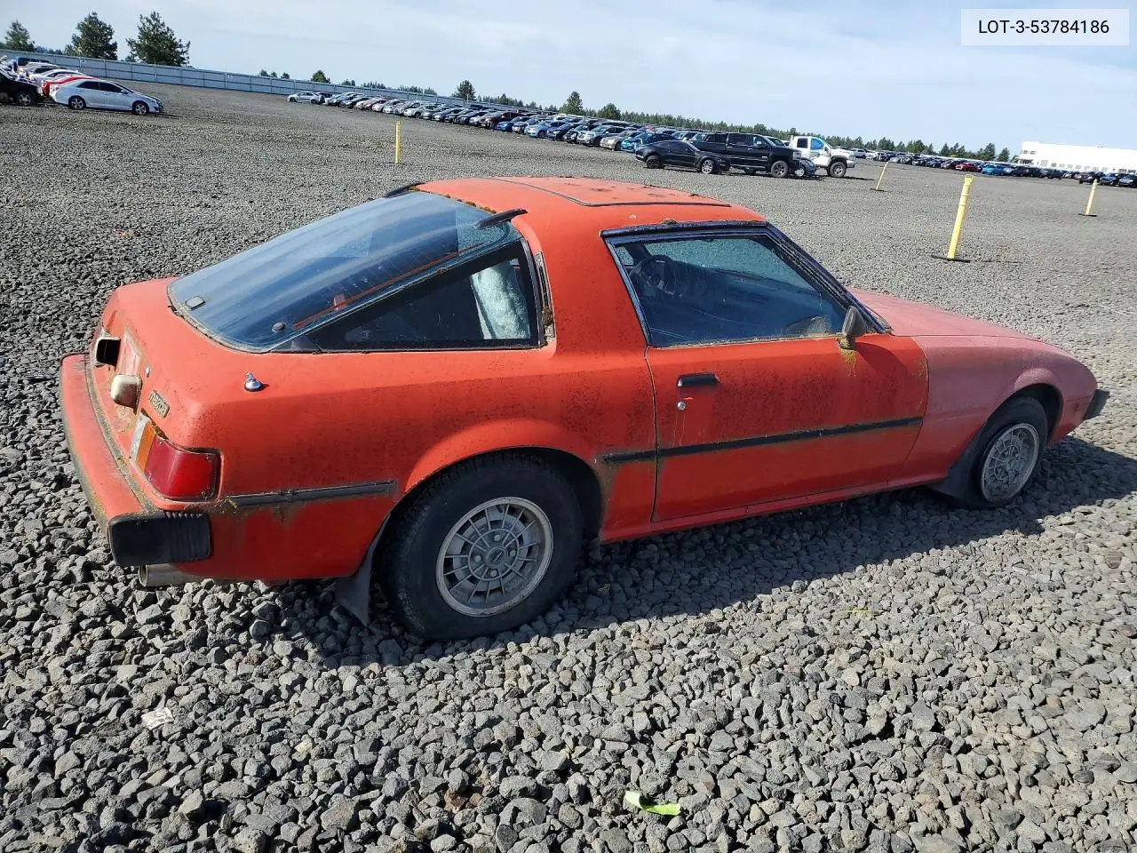 1979 Mazda Rx7 VIN: LOT-3-53784186 Lot: 53784186