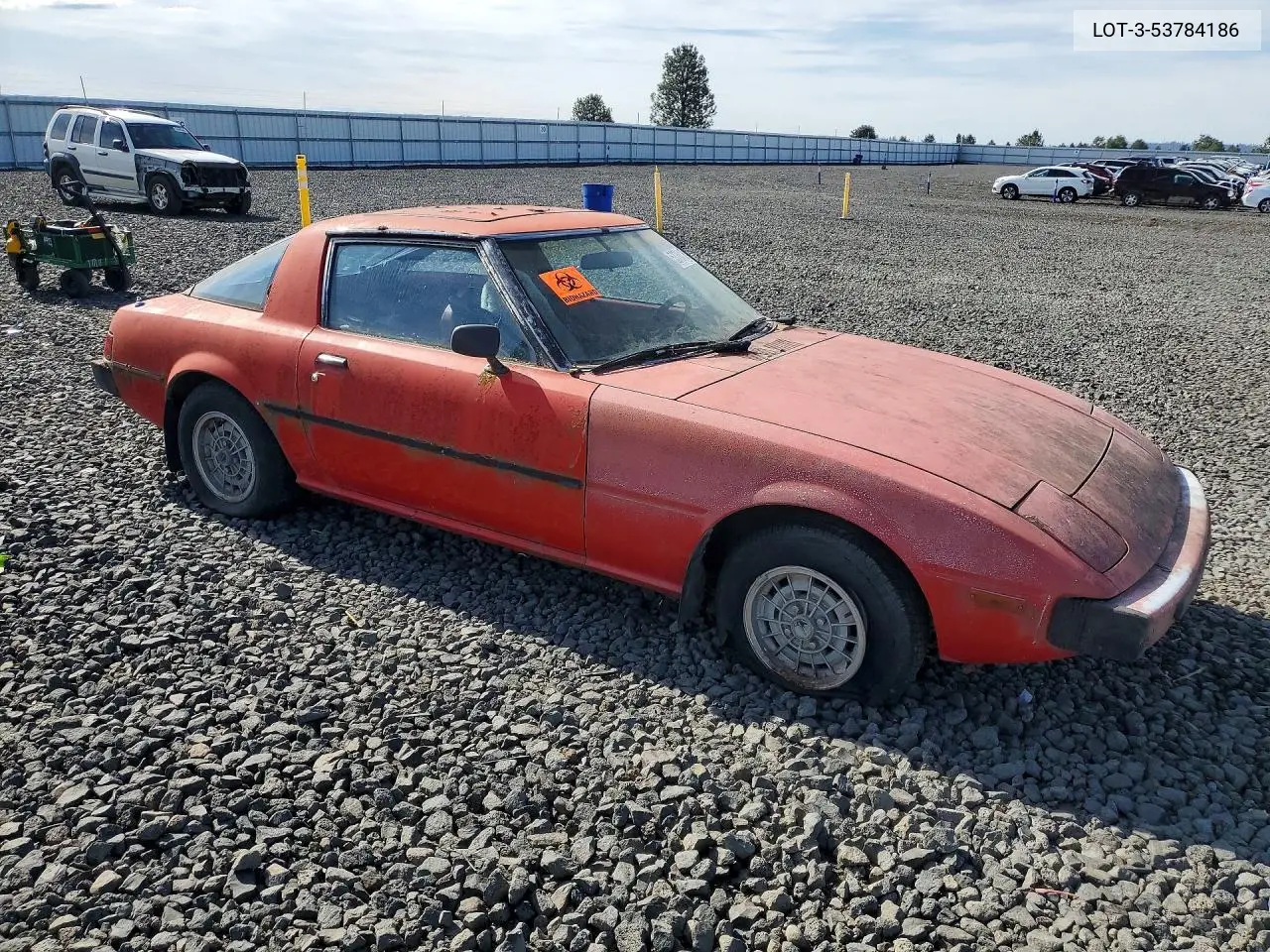 1979 Mazda Rx7 VIN: LOT-3-53784186 Lot: 53784186