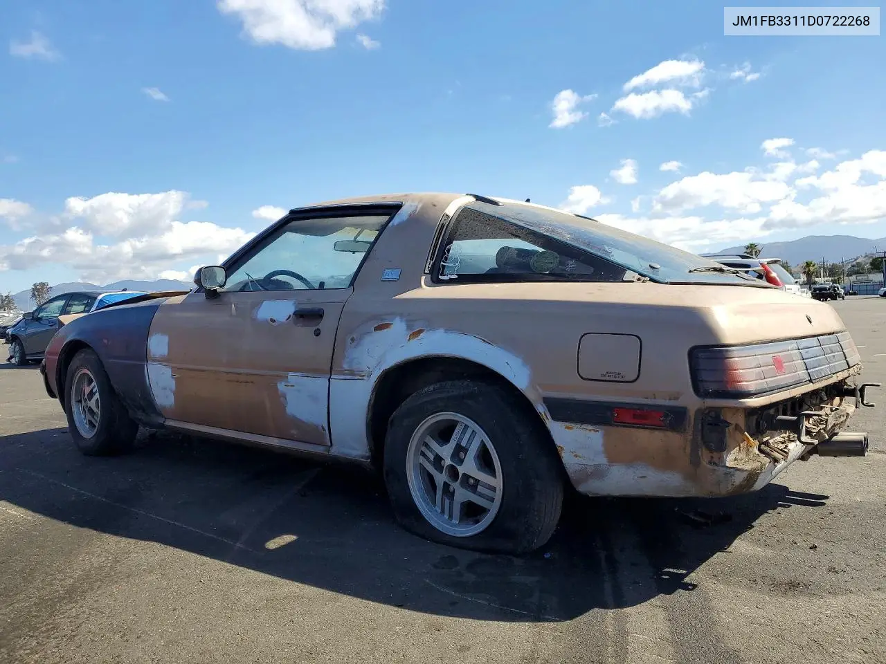1983 Mazda Rx7 VIN: JM1FB3311D0722268 Lot: 55094696