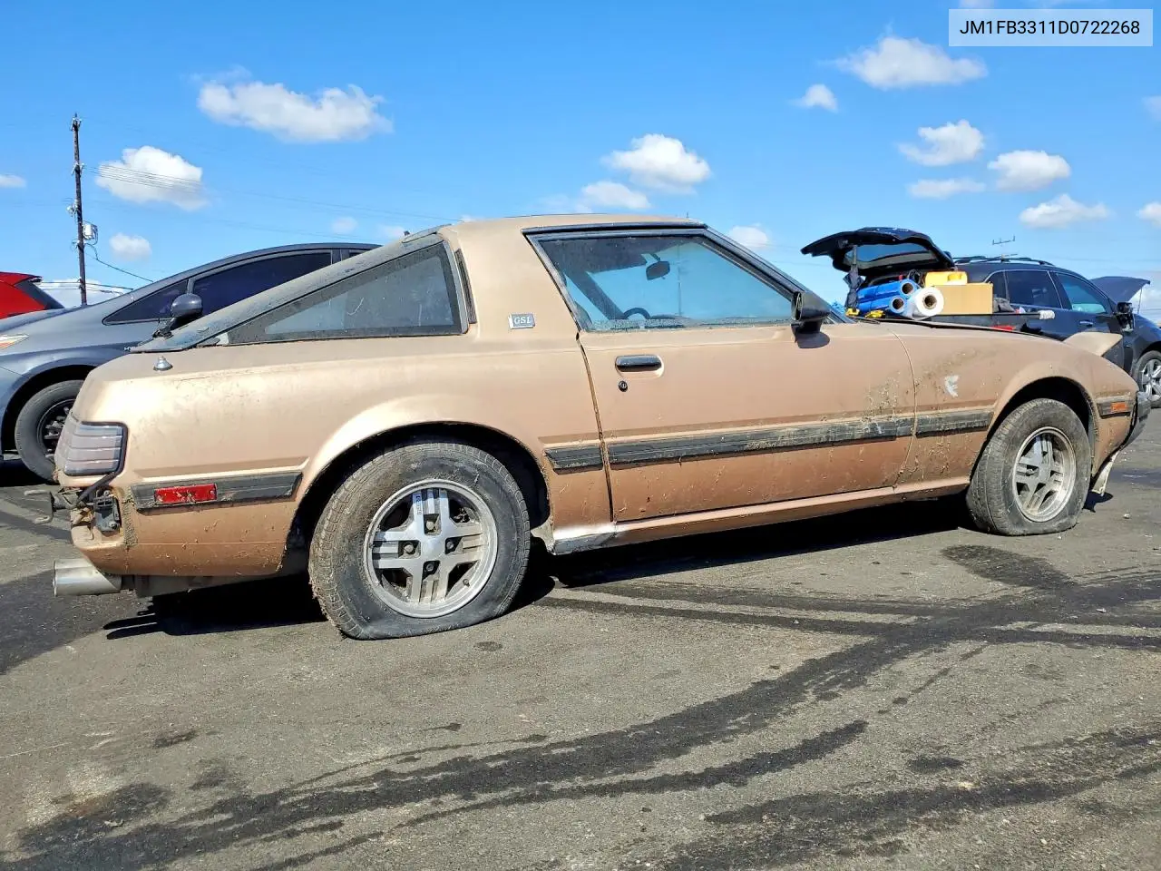 1983 Mazda Rx7 VIN: JM1FB3311D0722268 Lot: 55094696