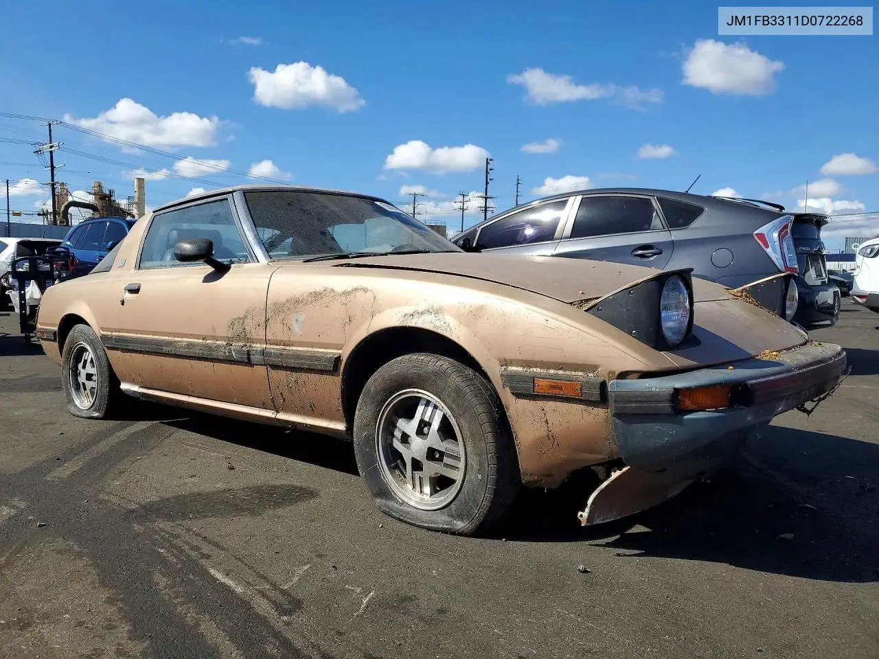 1983 Mazda Rx7 VIN: JM1FB3311D0722268 Lot: 55094696