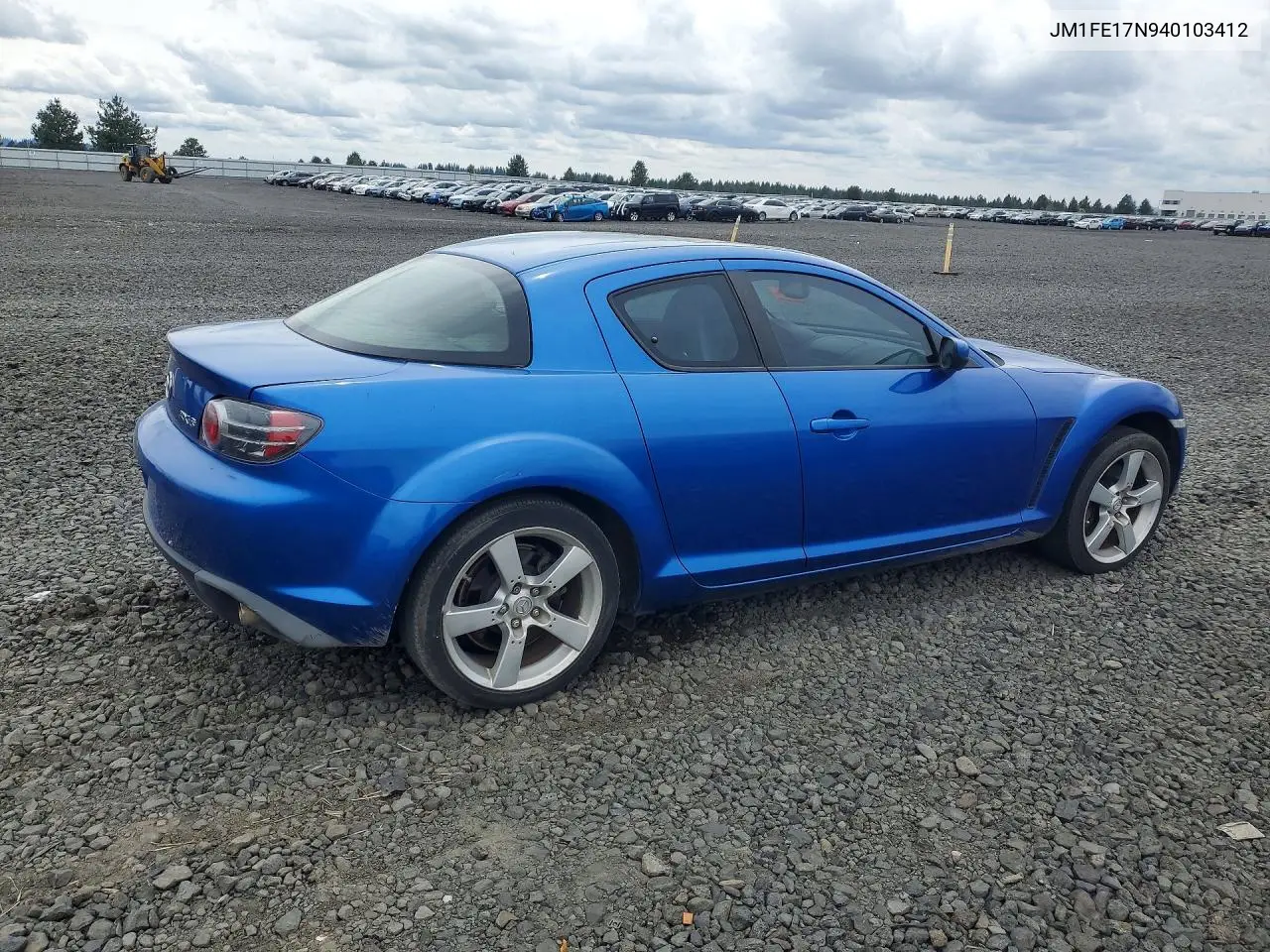2004 Mazda Rx8 VIN: JM1FE17N940103412 Lot: 55975146