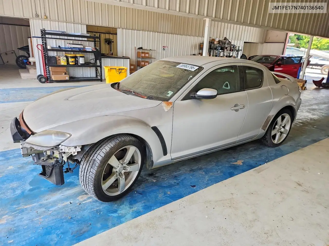 2004 Mazda Rx8 VIN: JM1FE17N740136540 Lot: 58963796