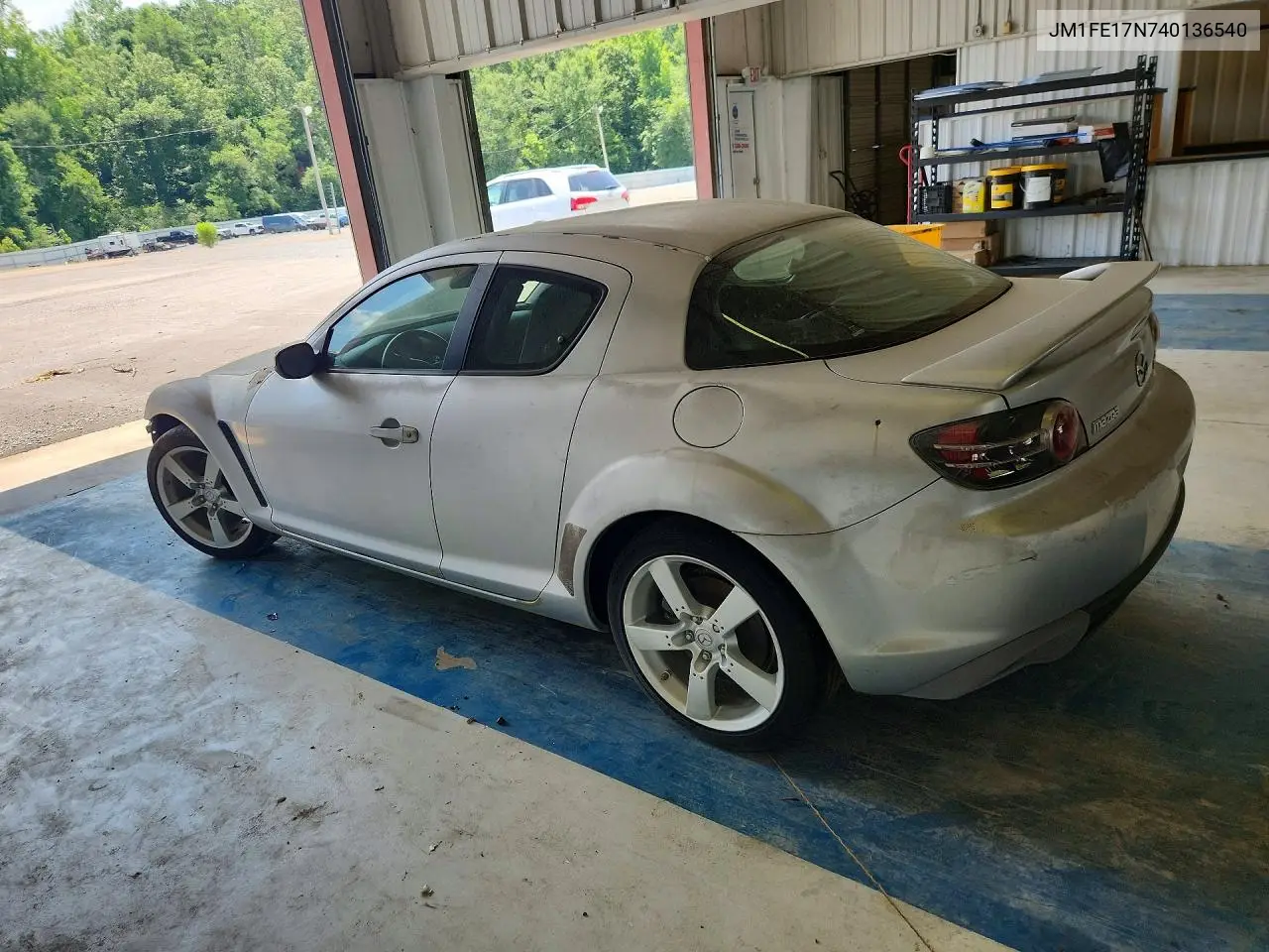 2004 Mazda Rx8 VIN: JM1FE17N740136540 Lot: 58963796
