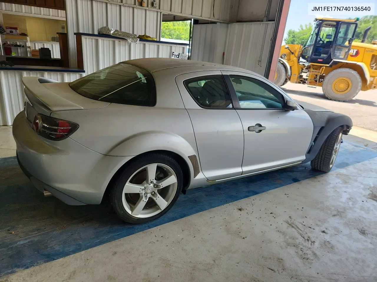 2004 Mazda Rx8 VIN: JM1FE17N740136540 Lot: 58963796