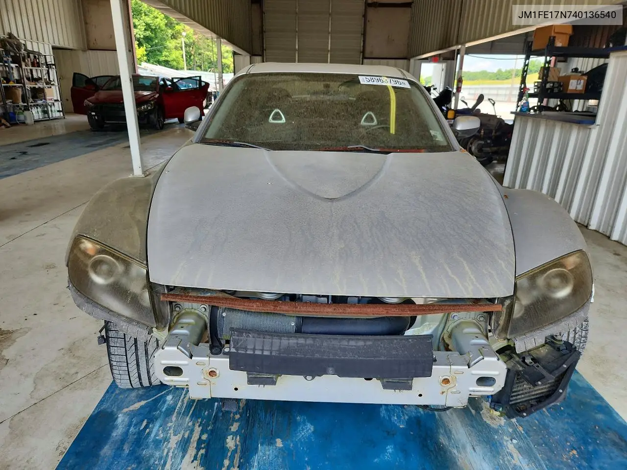 2004 Mazda Rx8 VIN: JM1FE17N740136540 Lot: 58963796