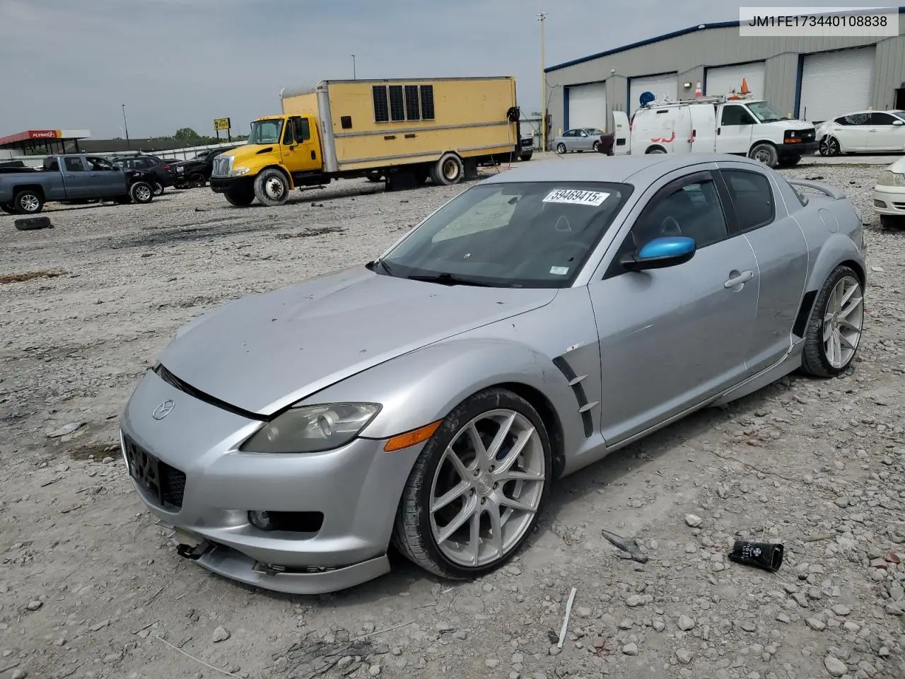 2004 Mazda Rx8 VIN: JM1FE173440108838 Lot: 59469415