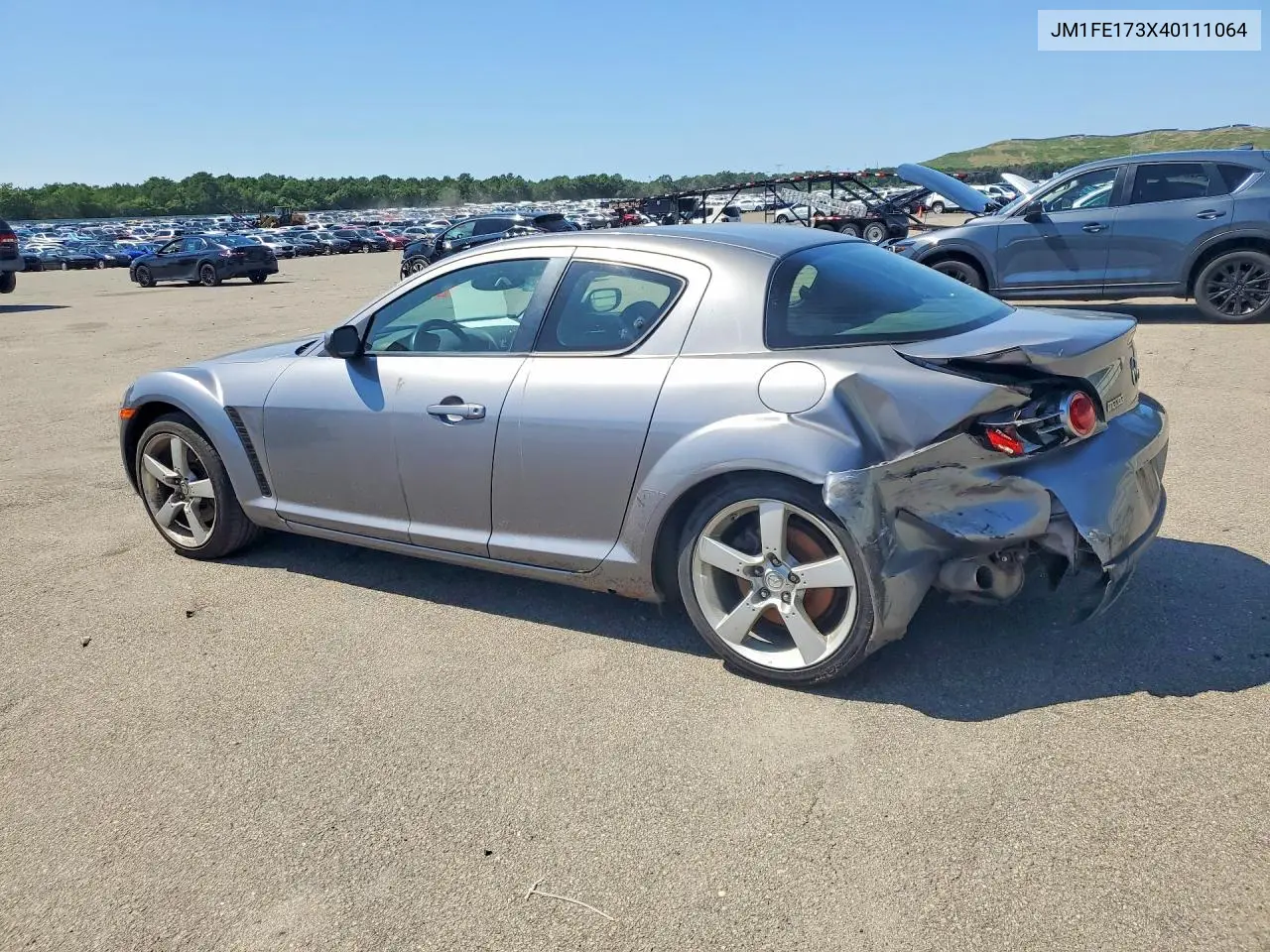 2004 Mazda Rx8 VIN: JM1FE173X40111064 Lot: 61432196