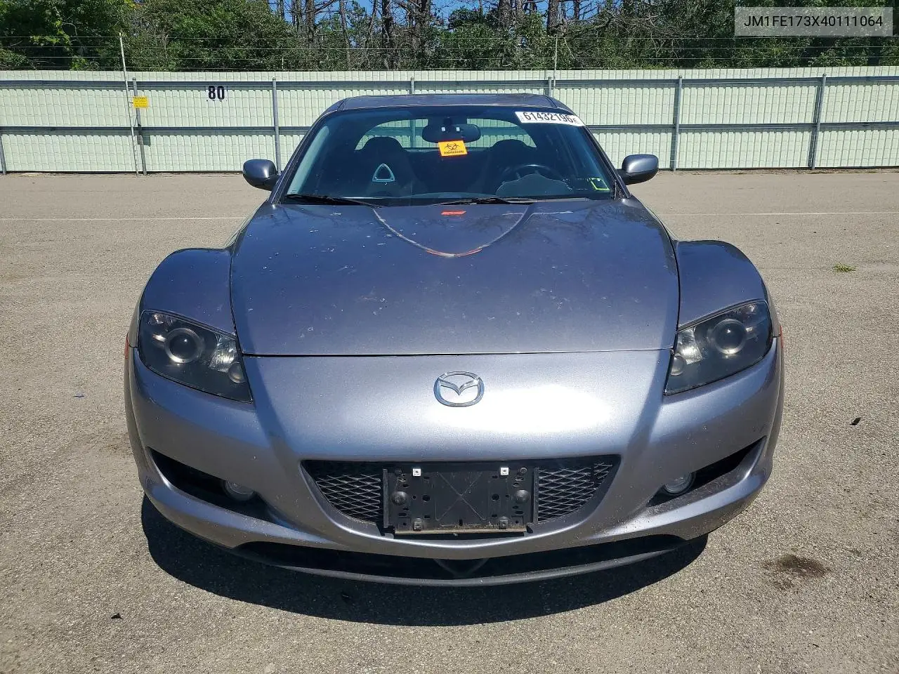 2004 Mazda Rx8 VIN: JM1FE173X40111064 Lot: 61432196