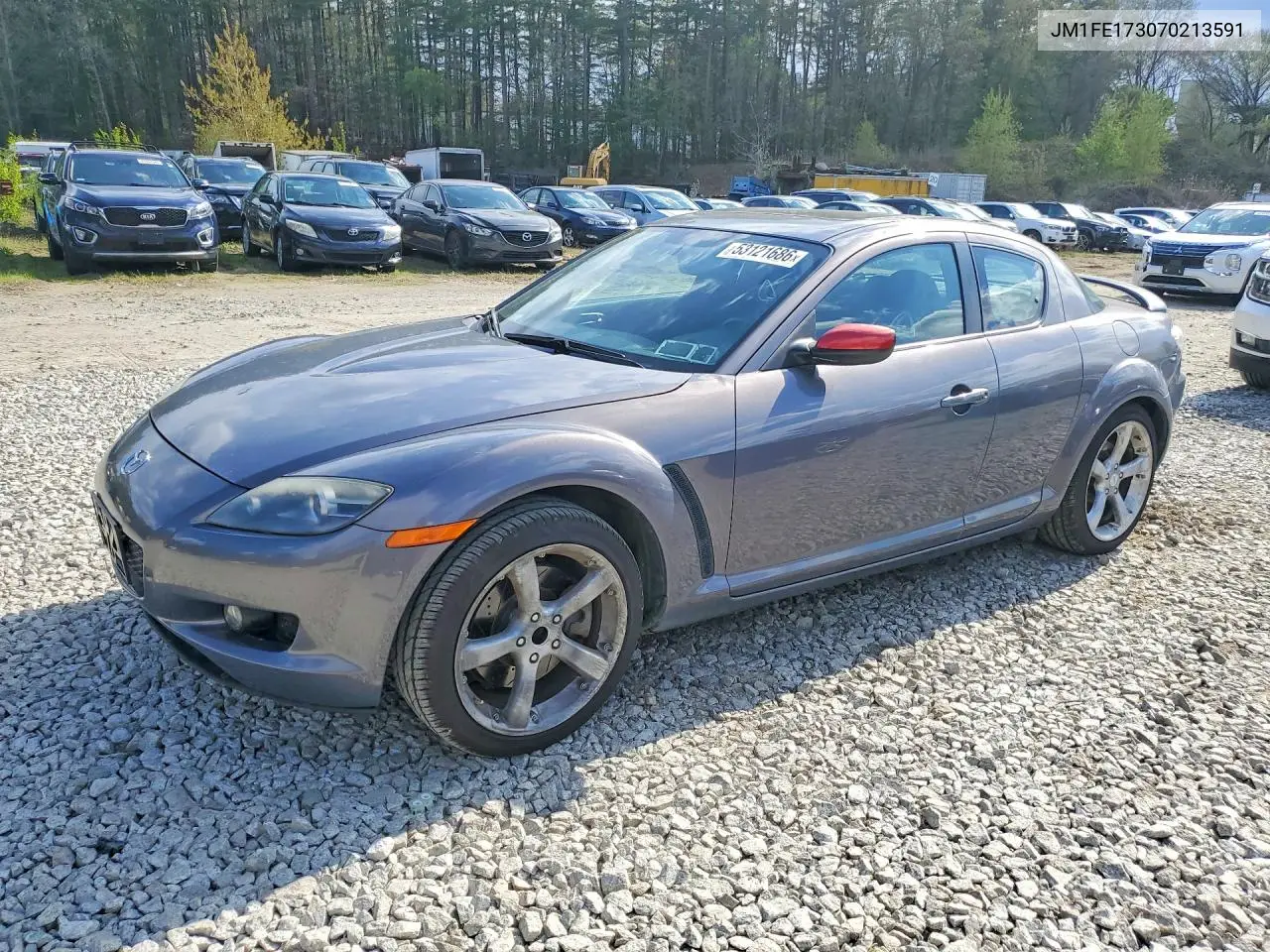 2007 Mazda Rx8 VIN: JM1FE173070213591 Lot: 53121686