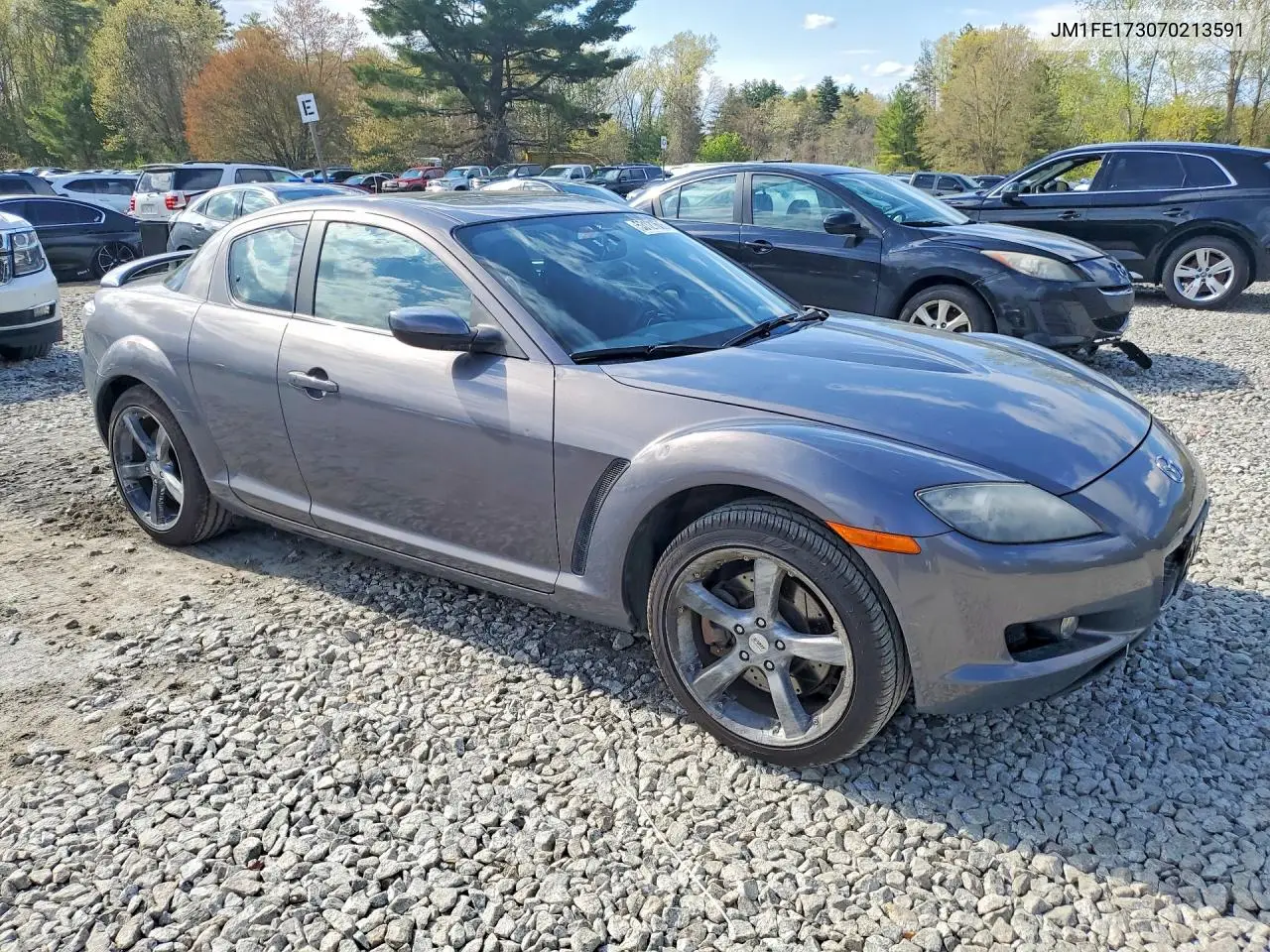 2007 Mazda Rx8 VIN: JM1FE173070213591 Lot: 53121686