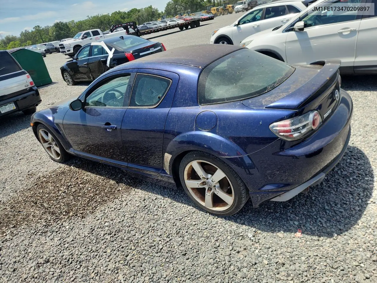 2007 Mazda Rx8 VIN: JM1FE173470209897 Lot: 56645196