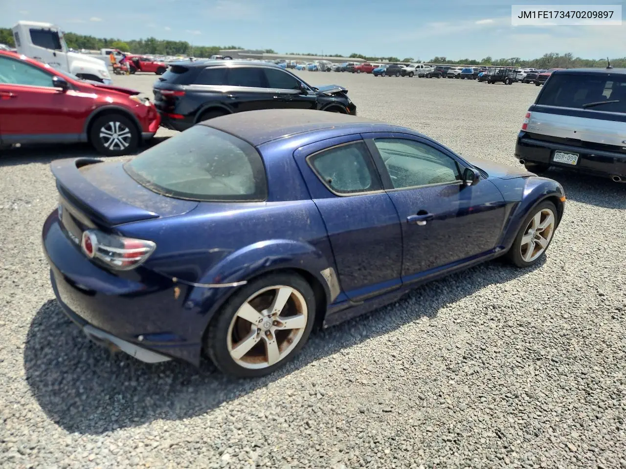 2007 Mazda Rx8 VIN: JM1FE173470209897 Lot: 56645196
