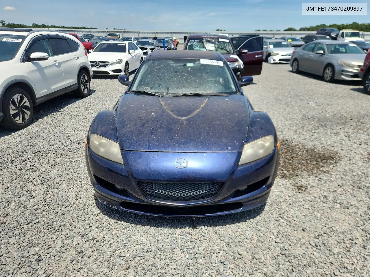 2007 Mazda Rx8 VIN: JM1FE173470209897 Lot: 56645196