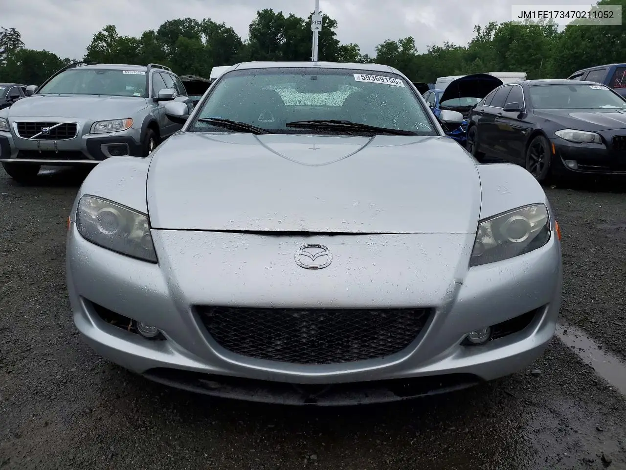 2007 Mazda Rx8 VIN: JM1FE173470211052 Lot: 59369156