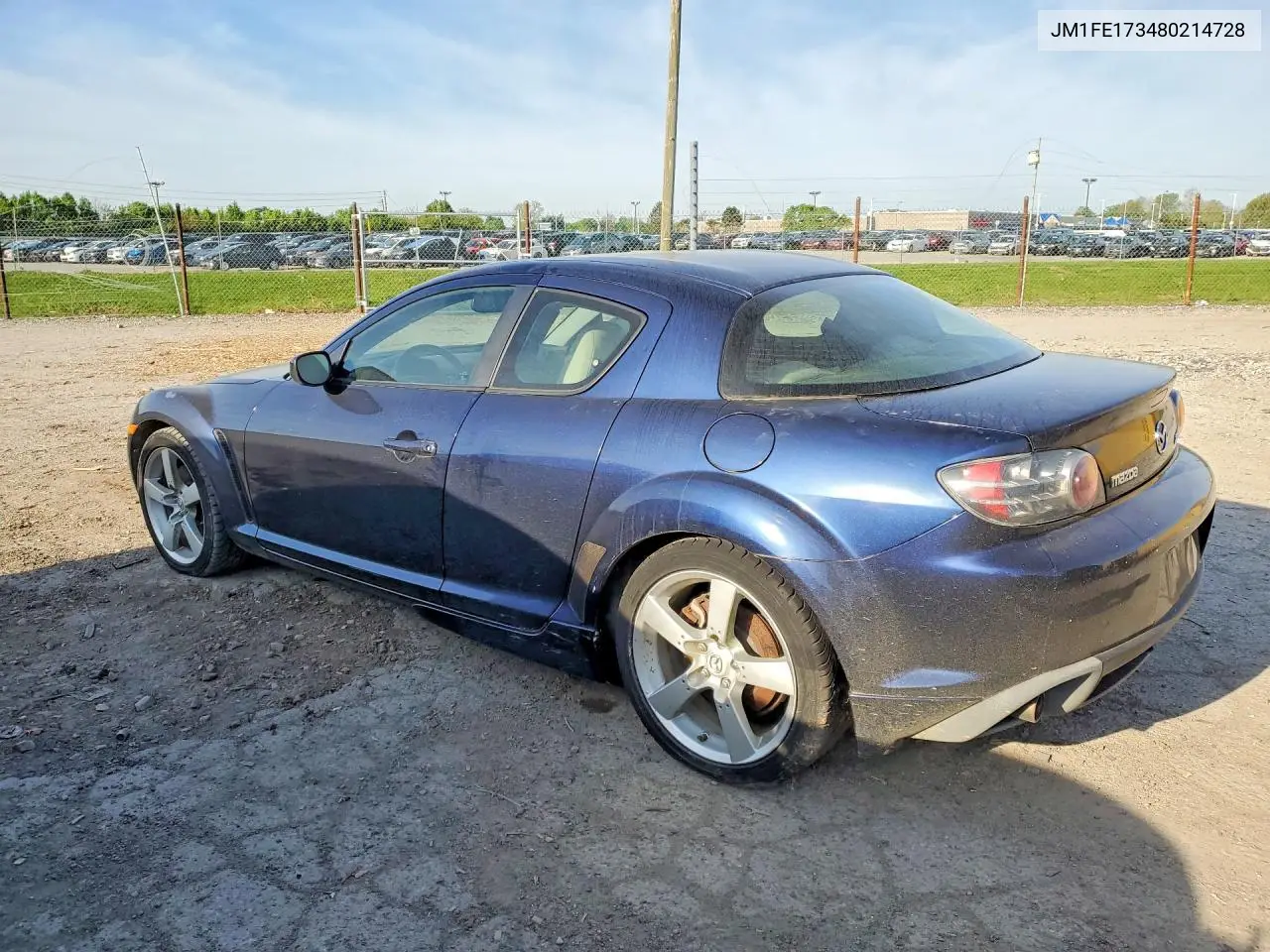 2008 Mazda Rx8 VIN: JM1FE173480214728 Lot: 48924616