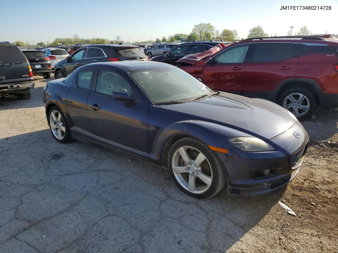 2008 Mazda Rx8 VIN: JM1FE173480214728 Lot: 48924616