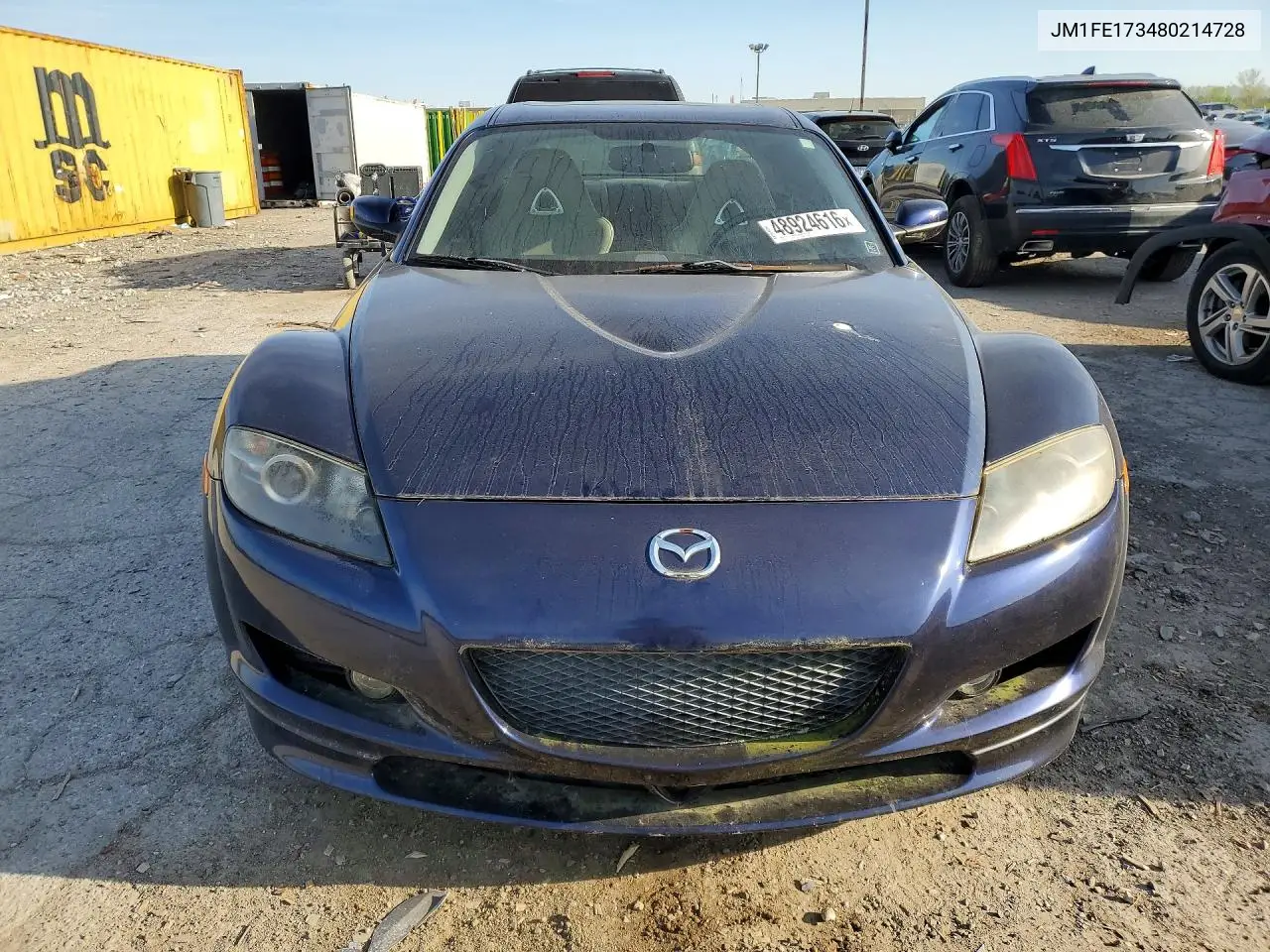 2008 Mazda Rx8 VIN: JM1FE173480214728 Lot: 48924616
