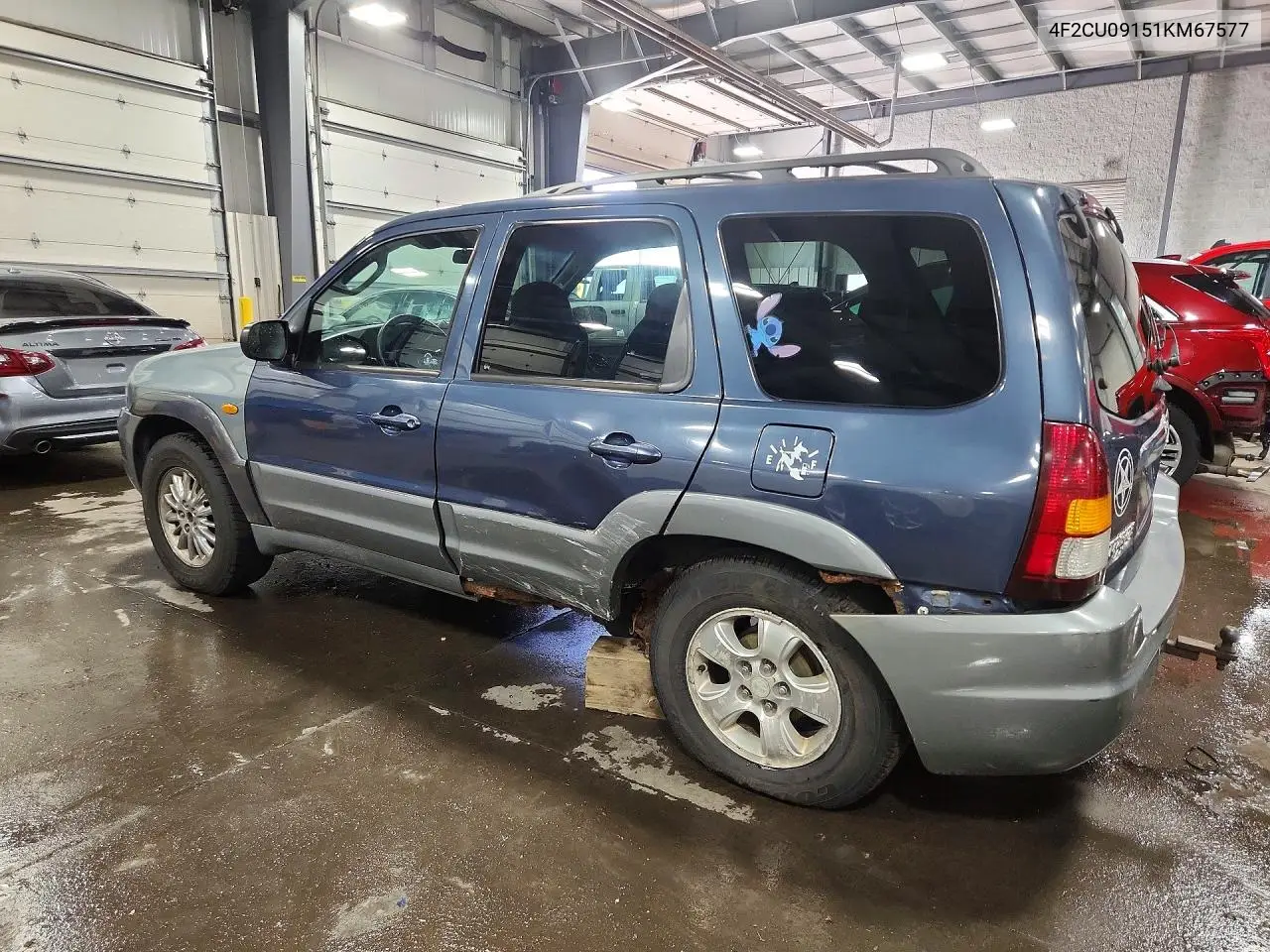 2001 Mazda Tribute Lx VIN: 4F2CU09151KM67577 Lot: 52172596