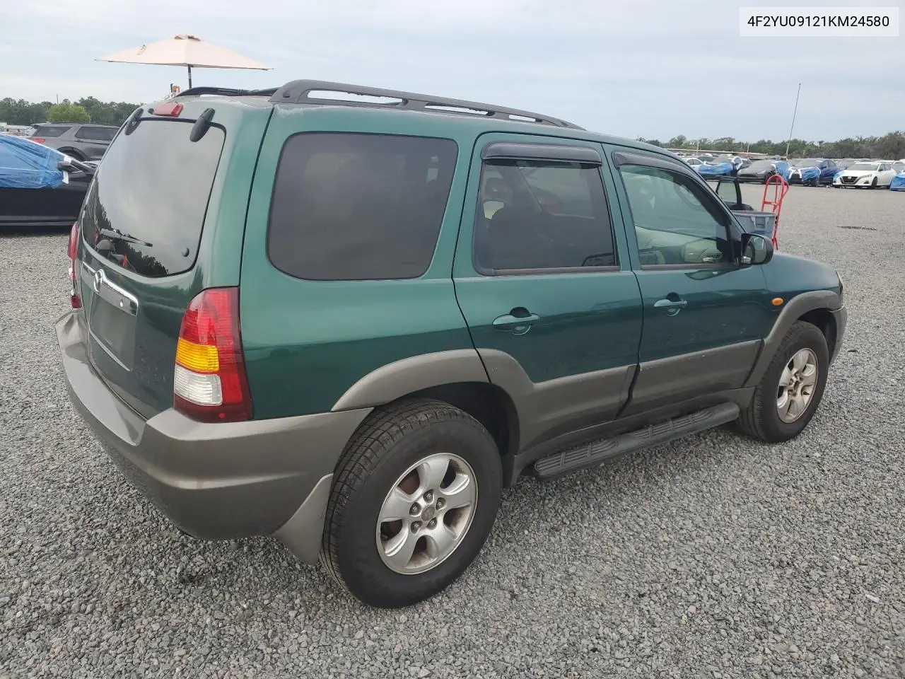 2001 Mazda Tribute Lx VIN: 4F2YU09121KM24580 Lot: 56666356