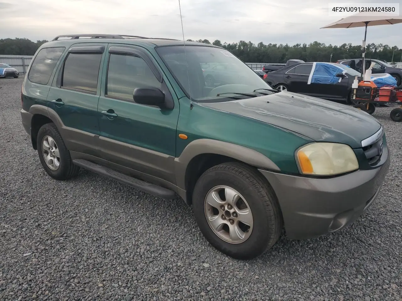 2001 Mazda Tribute Lx VIN: 4F2YU09121KM24580 Lot: 56666356