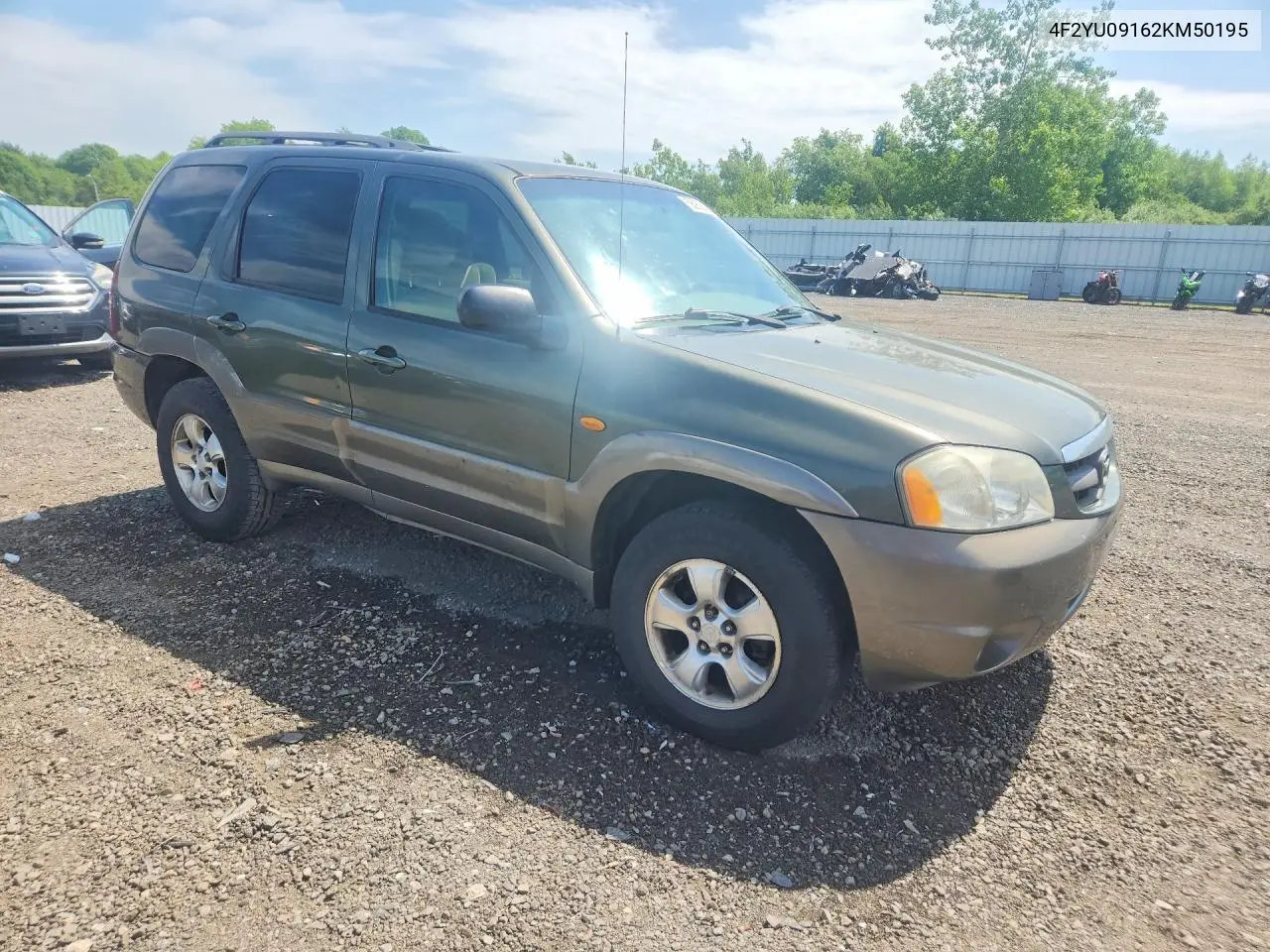 2002 Mazda Tribute Lx VIN: 4F2YU09162KM50195 Lot: 56950696