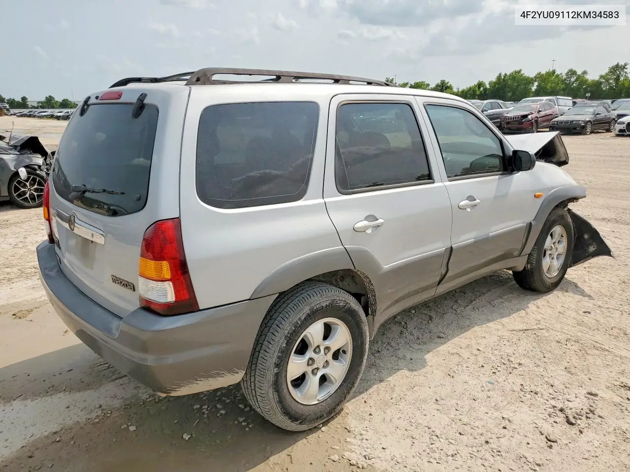 2002 Mazda Tribute Lx VIN: 4F2YU09112KM34583 Lot: 58616896