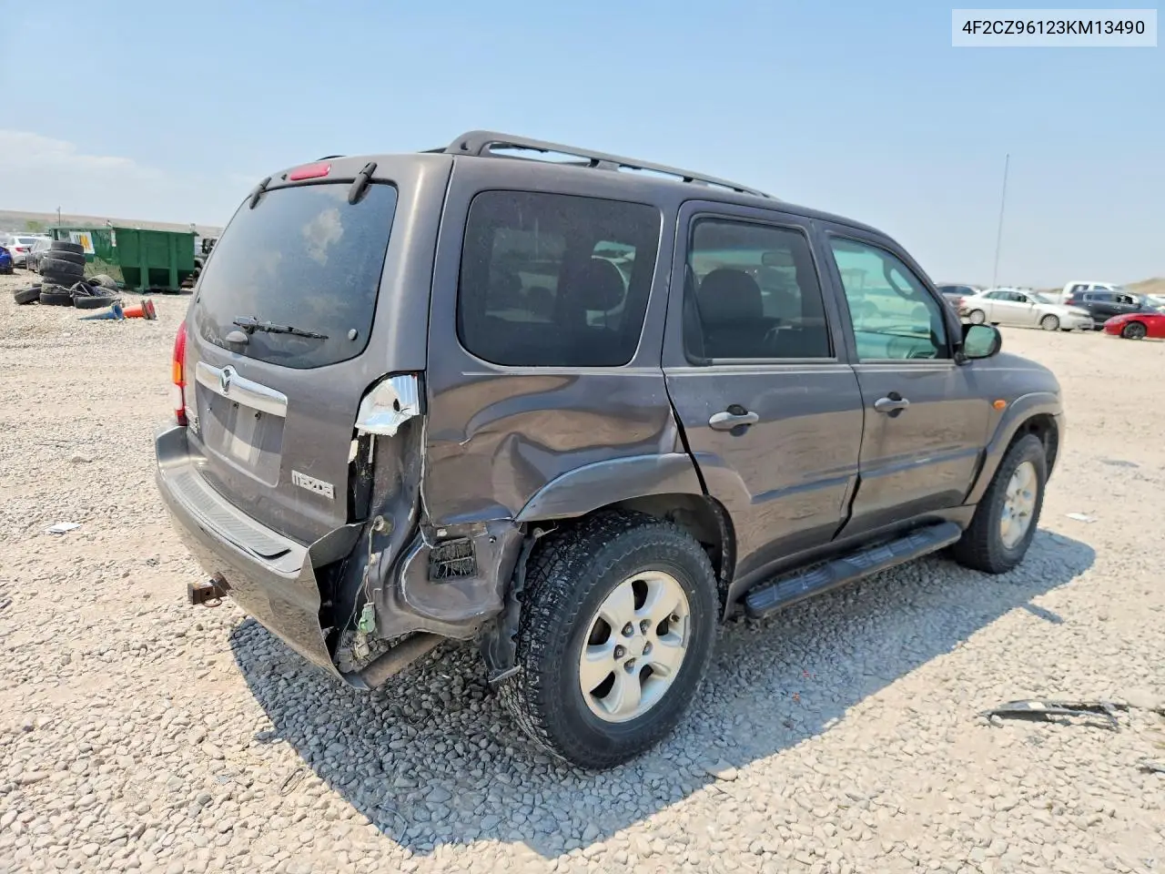 2003 Mazda Tribute Es VIN: 4F2CZ96123KM13490 Lot: 58119456